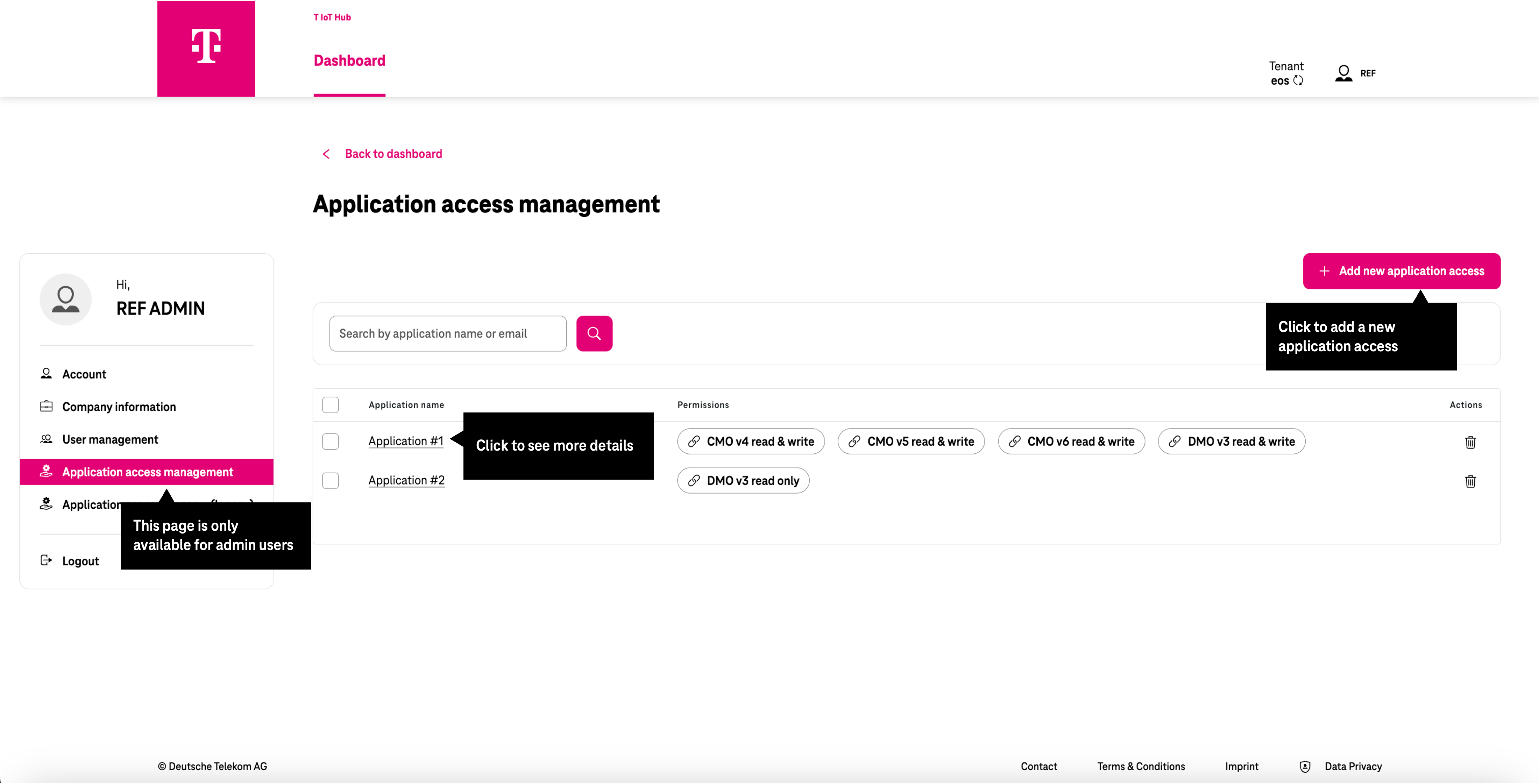 Account management