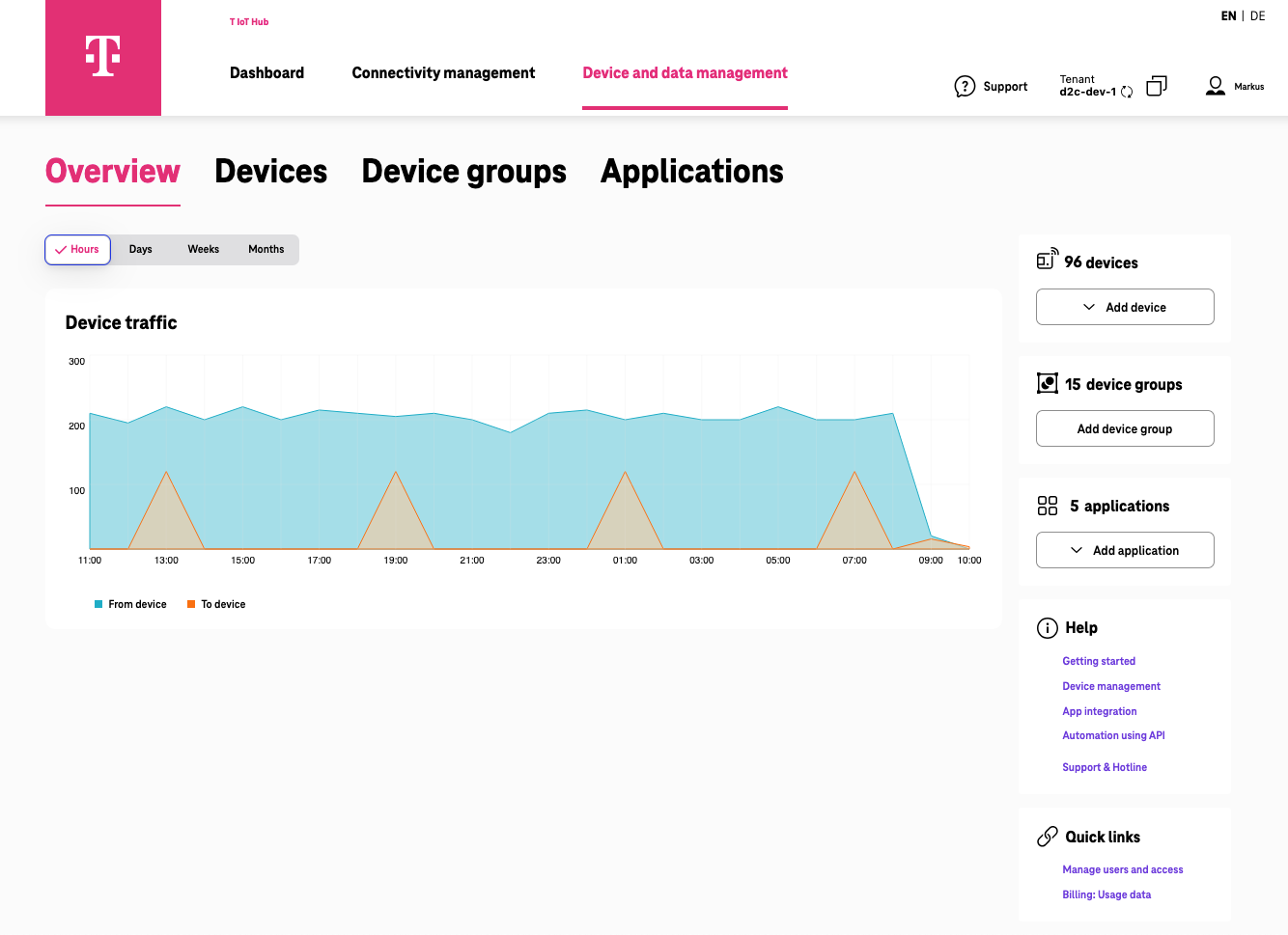 Device CSV Upload