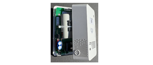 Opened adeunis device